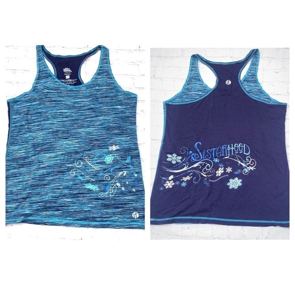 Raw Threads * Sisterhood * Running Run Racerback Tank Top size XXL - Picture 1 of 8